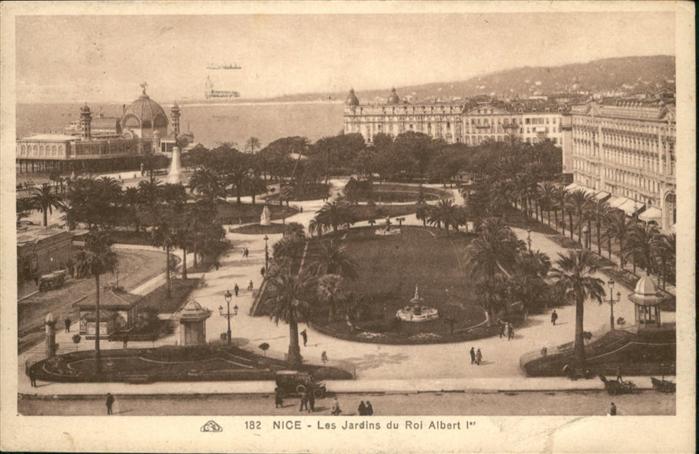 Nice Alpes Maritimes Roi Albert