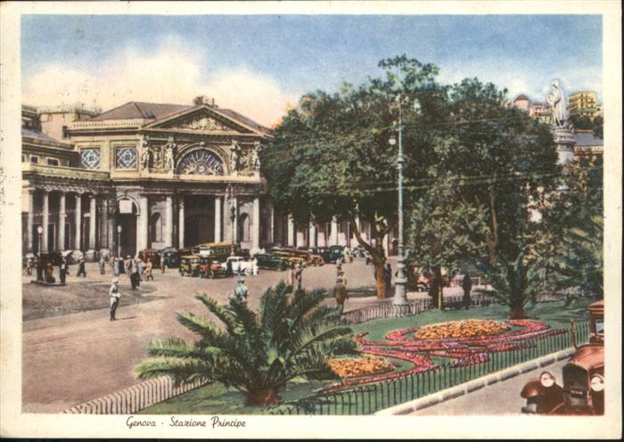 Genova Genua Liguria Stazione Principe