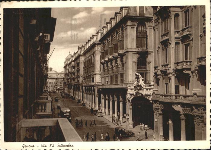 Genova Genua Liguria Settembre