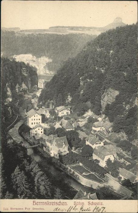 Herrnskretschen Boehmen