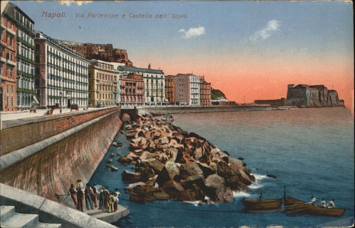 Napoli Neapel Castello Boot