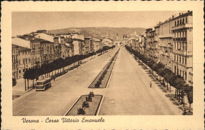 Verona Veneto Corso Vittorio Emanuel