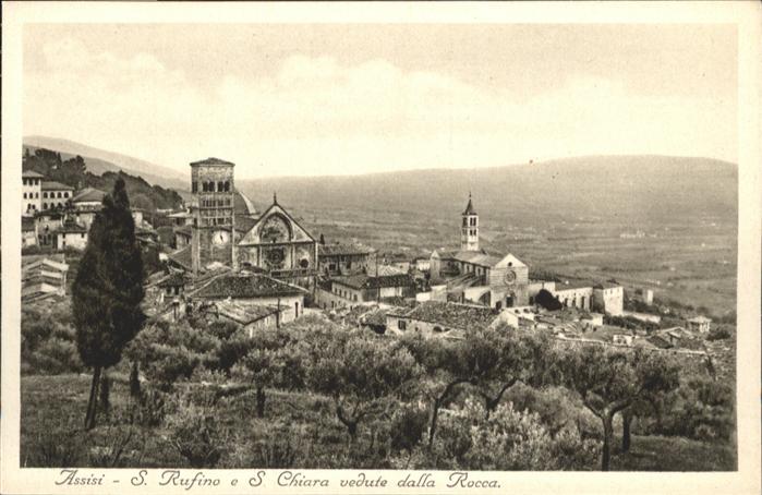 Assisi Umbria S Rufino S Chiara