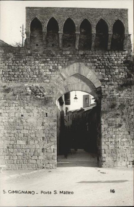 San Gimignano S Matteo