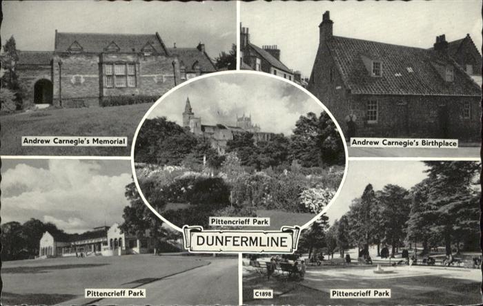 Dunfermline Scotland Pittencrieff Park Birthplace