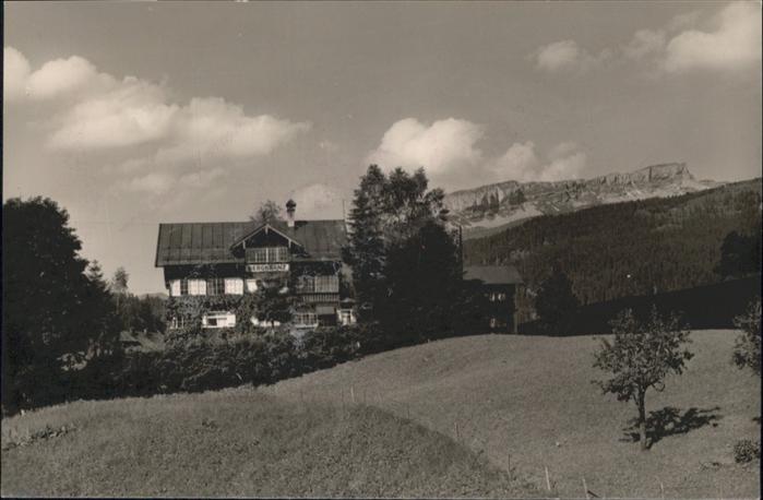 Riezlern Kleinwalsertal Vorarlberg Haus Bergkranz