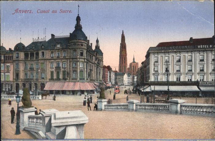 Anvers Antwerpen Canal Sucre