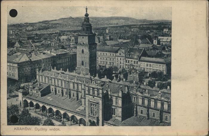 Krakau Krakow Ogolny Widok
