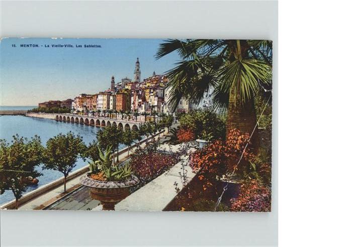 Menton Alpes Maritimes Vieille Ville
