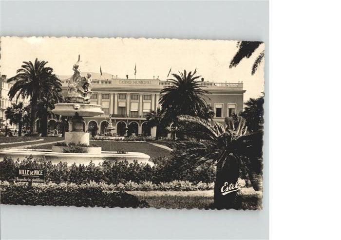 Nice Alpes Maritimes Ville Brunnen