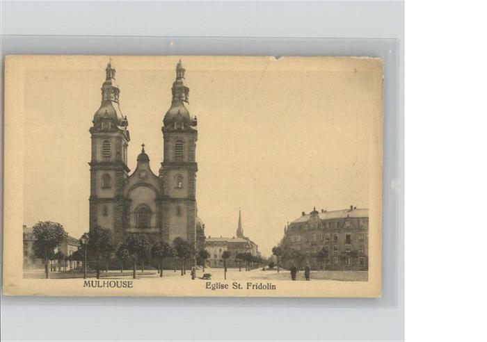 Mulhouse Muehlhausen Eglise St Fridolin
