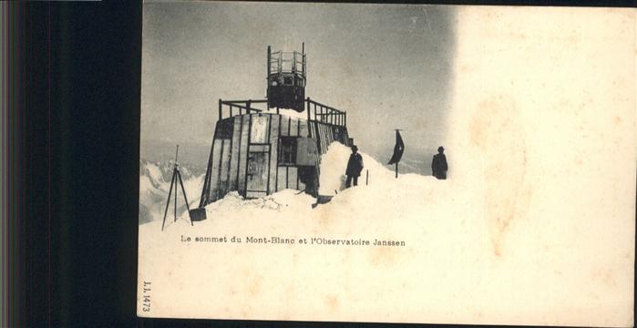 Mont Blanc Observatoire Janssen