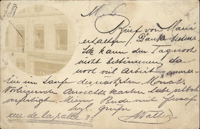 Nancy Lothringen [Handschriftlich]