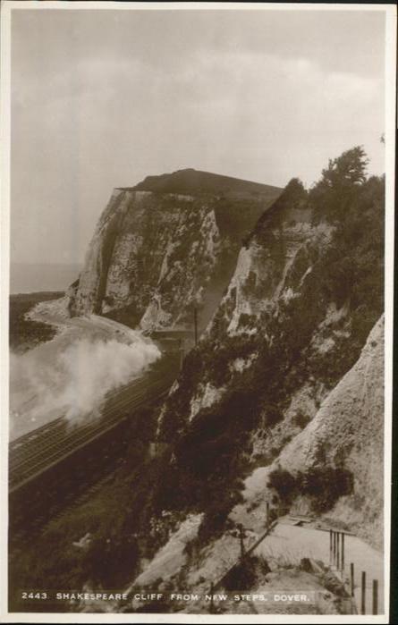 Dover Kent UK Shakespeare Cliff New Steps