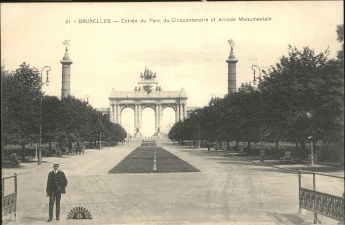 Bruxelles Bruessel Parc Arcade Cinquantenaire Monumentale