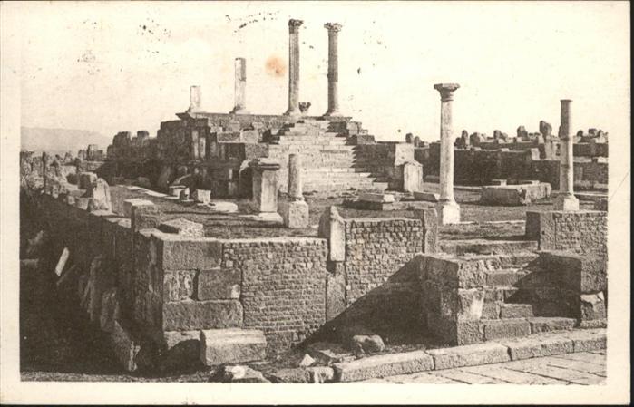 Timgad Ruines Romaines