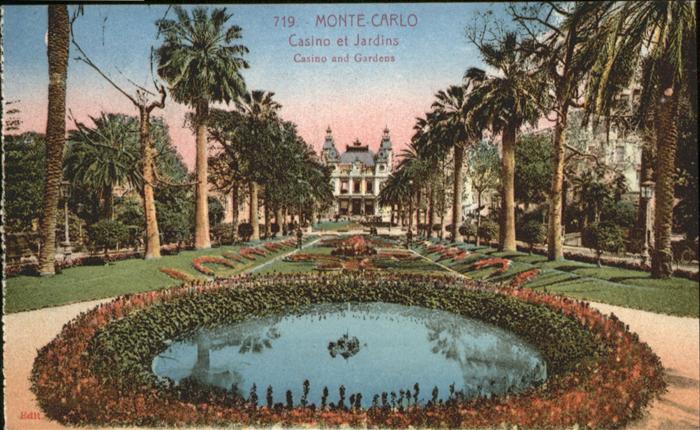 Monte-Carlo Casino Jardins Garden