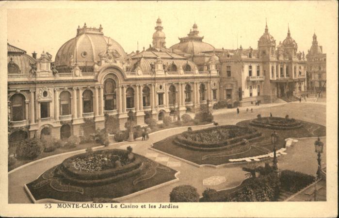 Monte-Carlo Casino Jardins