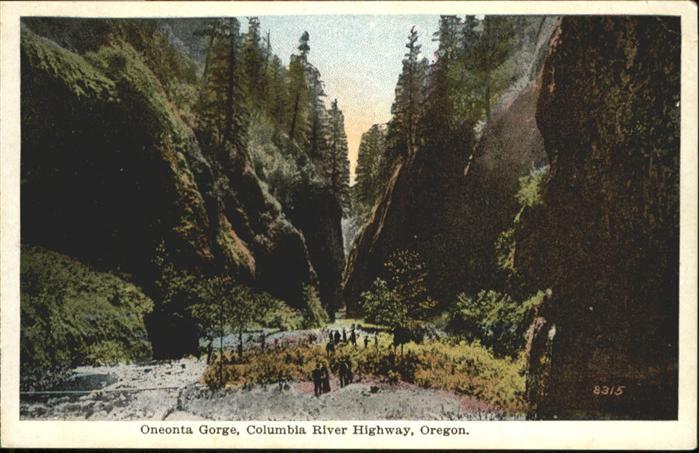 Oneonta Gorge Columbia River Highway Oregon