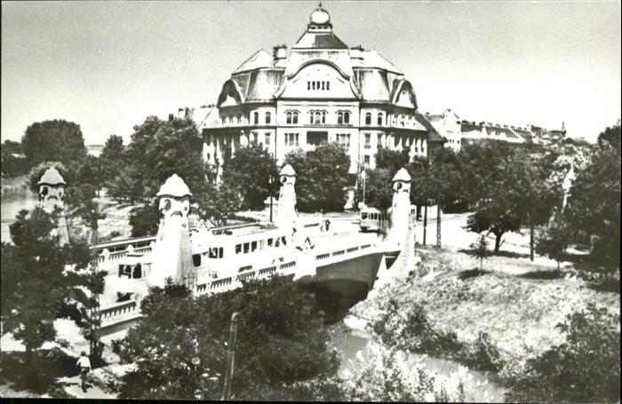 Temesvar Tmisoara Bruecke Strassenbahn