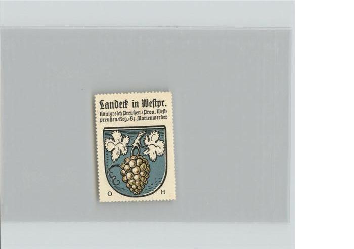 Landeck Westpreussen Briefmarke