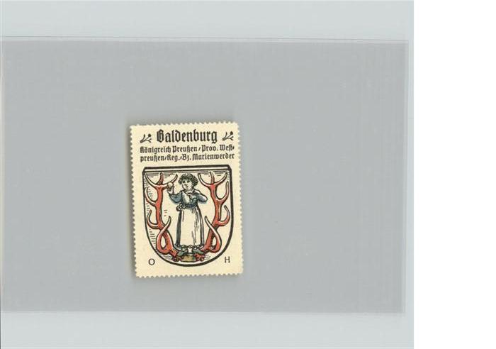 Baldenburg Briefmarke