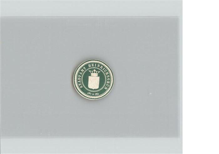 Heinrichsgruen Jindrichovice Marke