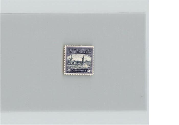 Budweis Ceske Budejowice Briefmarke