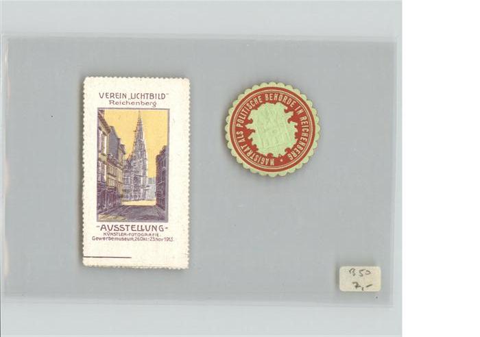 Reichenberg Liberec Boehmen Briefmarke