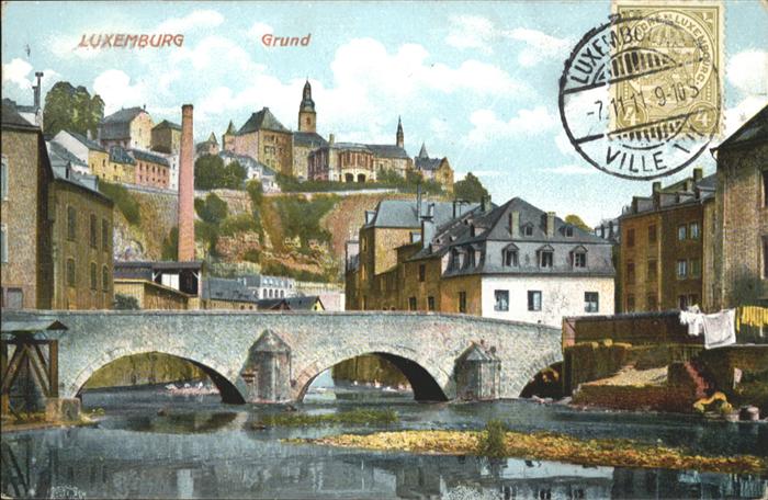 LUXEMBOURG  Luxemburg Brücke