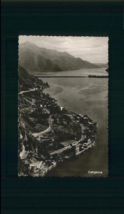 Campione Fliegeraufnahme