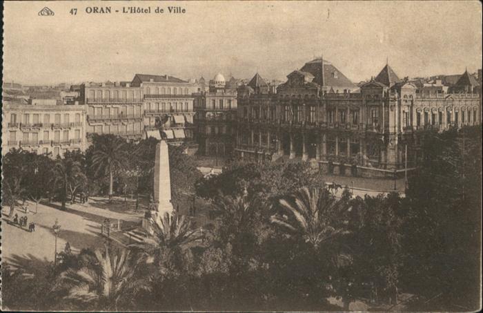 Oran Algerie Hotel de Ville