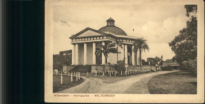 Weltevreden Willemskerk Koningsplein