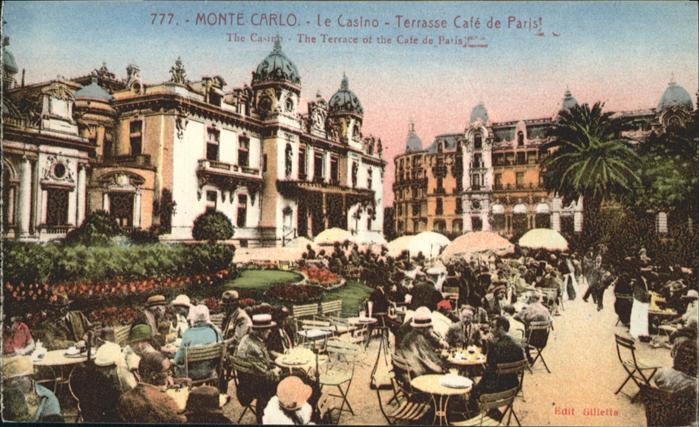 Monte-Carlo Casino Terrasse Cafe de Paris