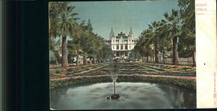Monte-Carlo Casino Springbrunnen