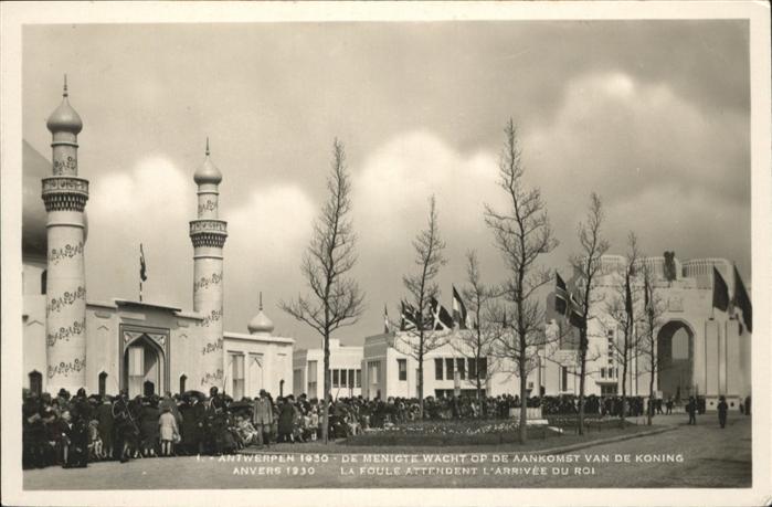 Antwerpen Anvers Menigte Wacht