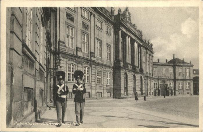 Kopenhagen Amalienborg Slok