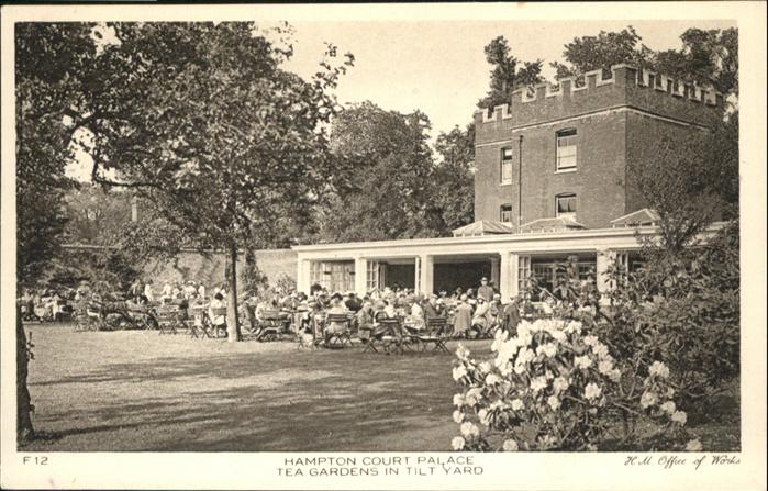 Hampton Court Palace Gardens Tilt Yard