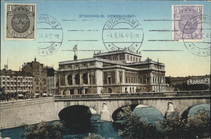 Stockholm Operahuset Brücke