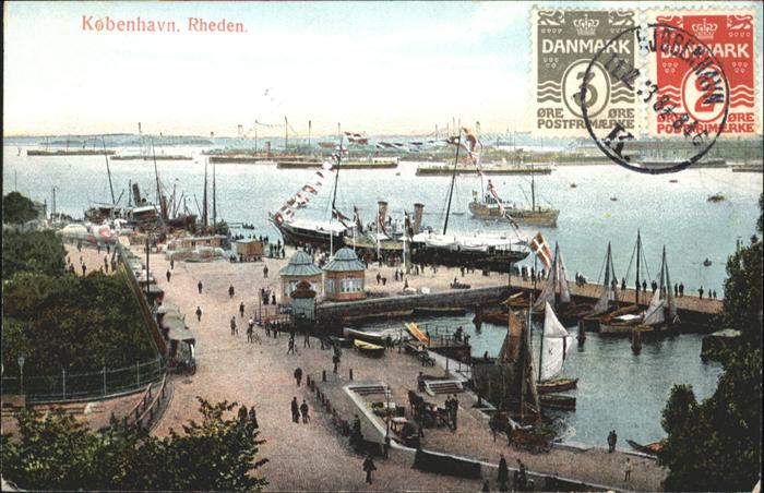 Kobenhavn Rheden Schiff