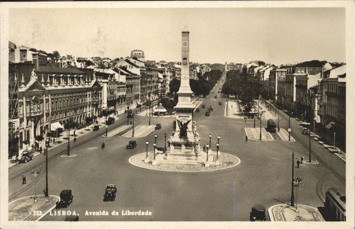 Lisboa Avenlda Liberdade