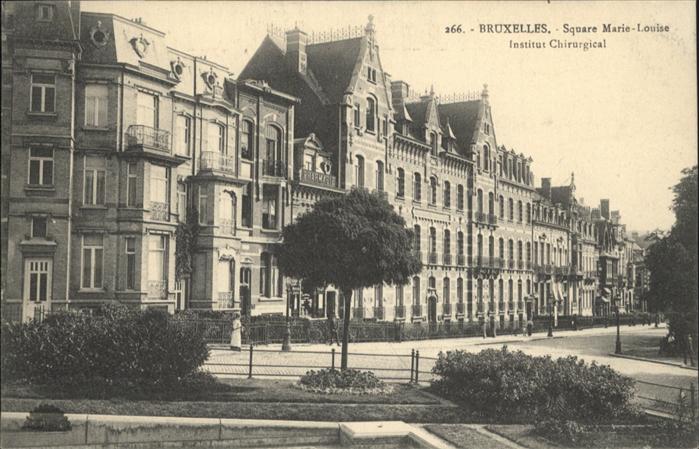 Bruxelles Bruessel Square Marie Louise Institut Chirurgica