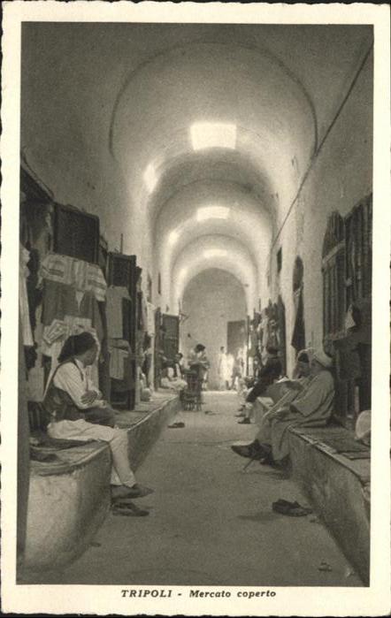Tripoli Libyen Mercato coperto