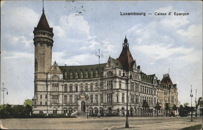 LUXEMBOURG  Luxemburg Coisse Epargne