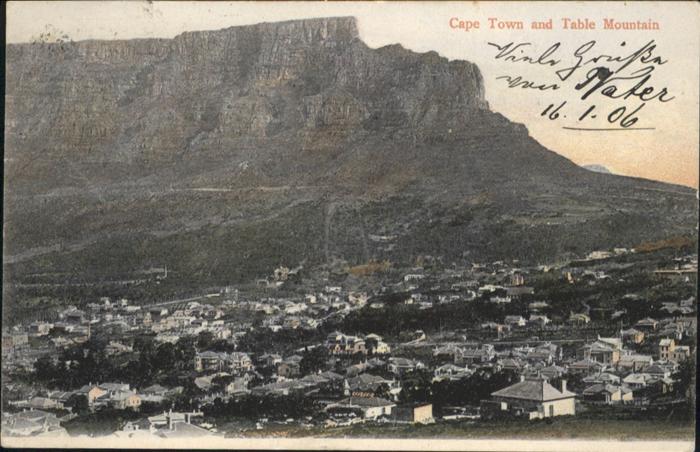 Cape Town Kaapstad Kapstadt Table Mountain