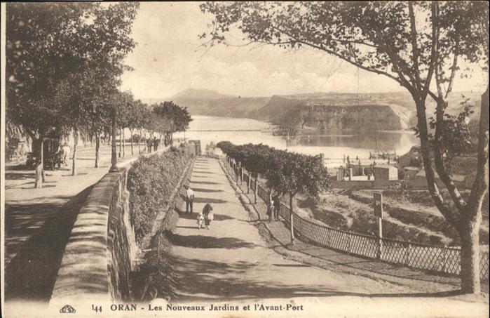 Oran Algerie Nouveaux Jardins Avant Port