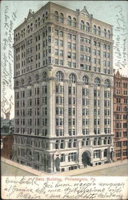Philadelphia Pennsylvania Betz Building