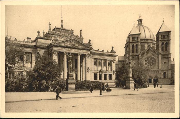 Strasbourg Alsace Palais Justice Eglise St Pierre