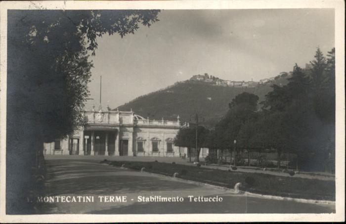 Montecatini Terme Stabilimento Tettuccio