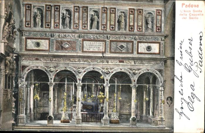 Padova Arca Santa Cappelia